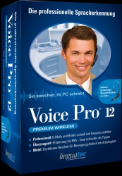 Spracherkennung linguatec Voice Pro 12 Premium Wireless