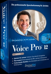 Spracherkennung linguatec Voice Pro 12 Legal