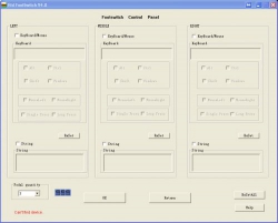 Drei-Tasten Fu�schalter USB Plastik