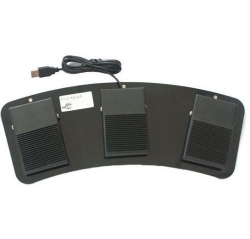 Drei-Tasten Fu�schalter USB Metallausf�hrung