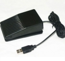 Ein-Tasten Fu�schalter USB Plastik